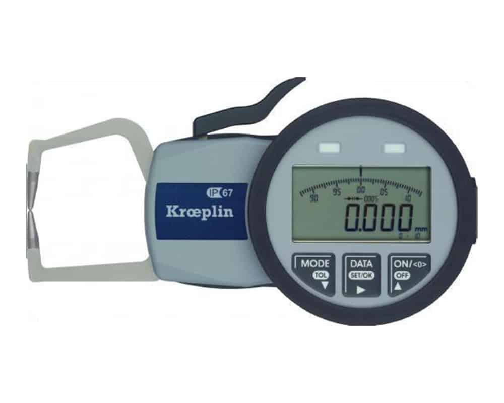 Kroeplin IP67 Digital External Caliper - Short