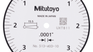 Mitutoyo Dial Test Indicator Face (Inch)