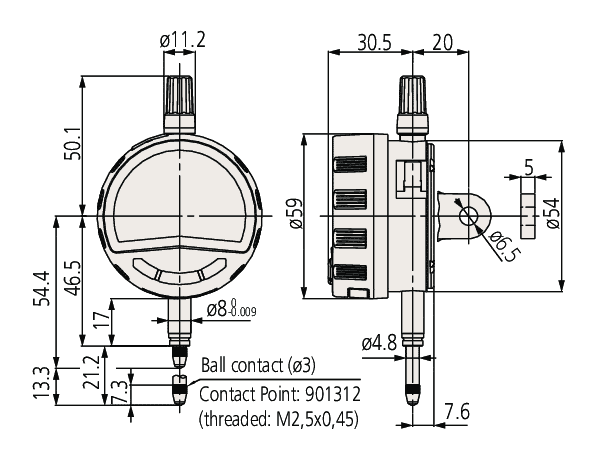 Mitutoyo Digital Indicator ID-C  (Inch/Metric) - Image 5