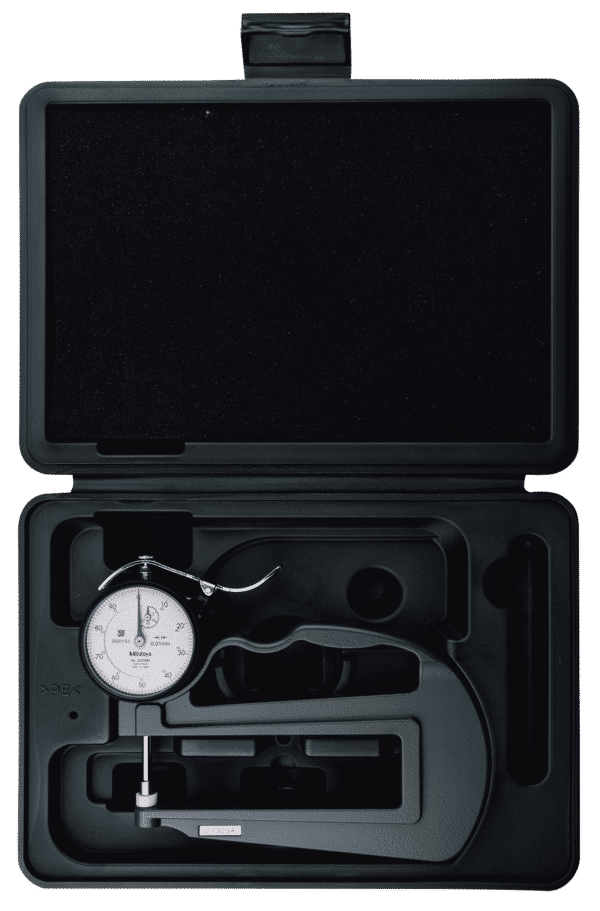 Dial Indicator Thickness Gauge, Ceramic Contact Elements (Metric ...
