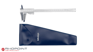 Mitutoyo Vernier Caliper with Thumb Clamp 0-200mm with Protective Case